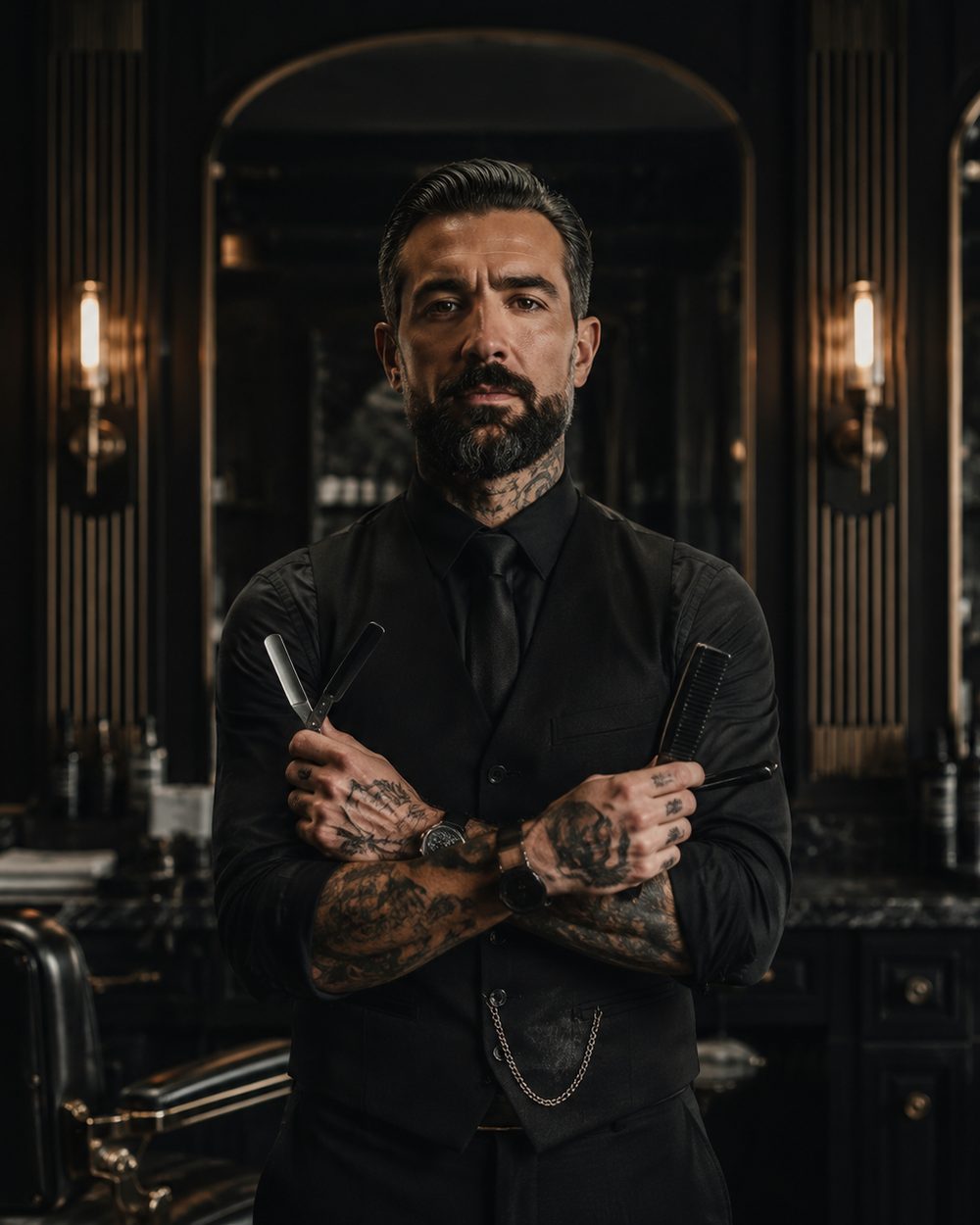 Maestro barbero de AS Barber